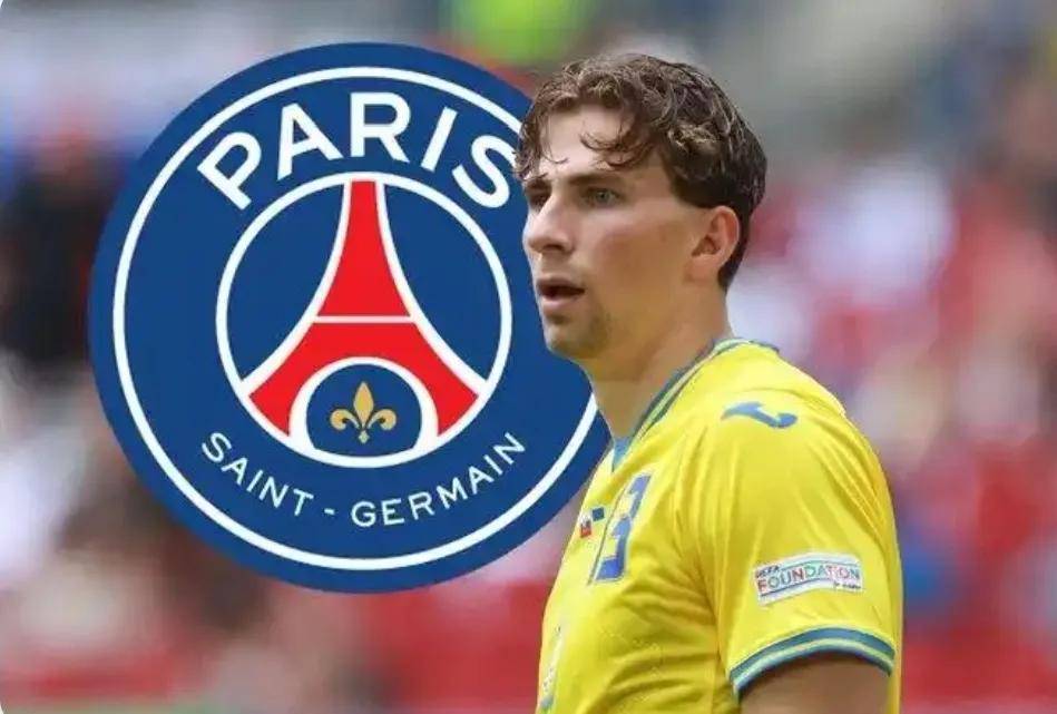 巴黎7000万欧锁定乌克兰中卫扎巴尼,伯恩茅斯防线套现超1.7亿