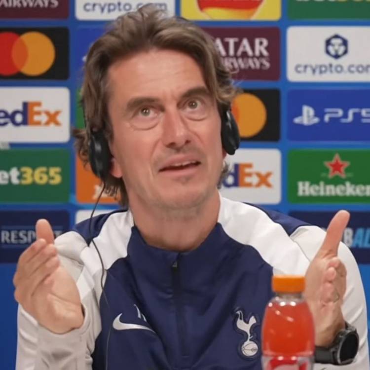 欧冠首秀!弗兰克:我曾在小球场踢英冠;明日意义重大且无比期待