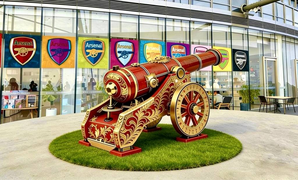 枪迷集合,枪魂入画,阿森纳艺术首展落地上海